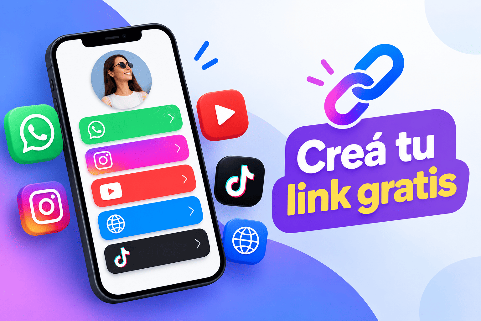 Tu página de enlaces personalizada, Gratis!